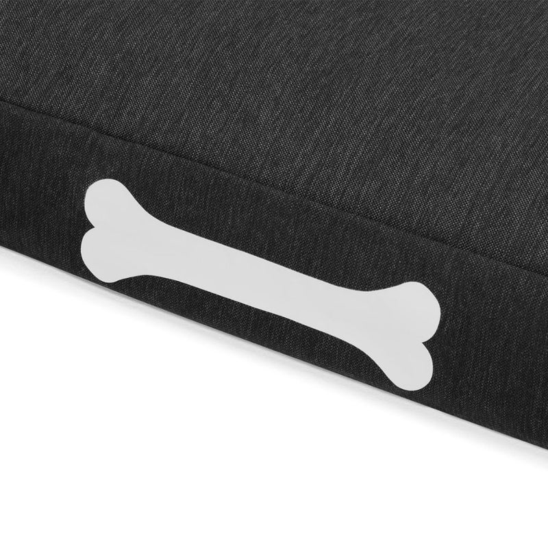 Fatboy Doggielounge Olefin Dog Bed | Made from olefin fabric | Sturdy & durable | Water- and dirt-repellent | Easy to clean | indoor & outdoor use | Filling (EPS) | Small | 60x78x14 cm - Thunder grey - Image 3